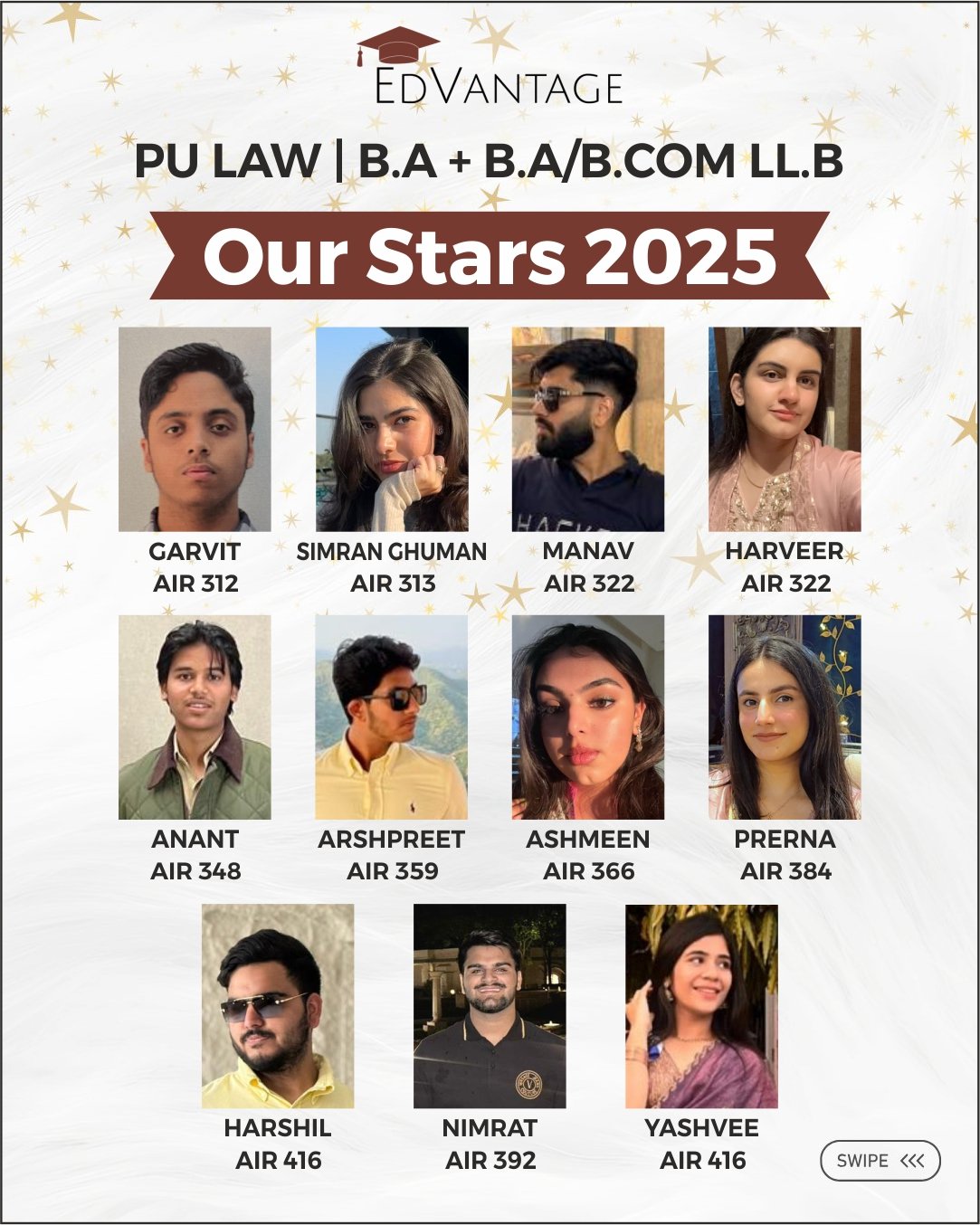 Edvantage Our Stars 2025 ranker 7
