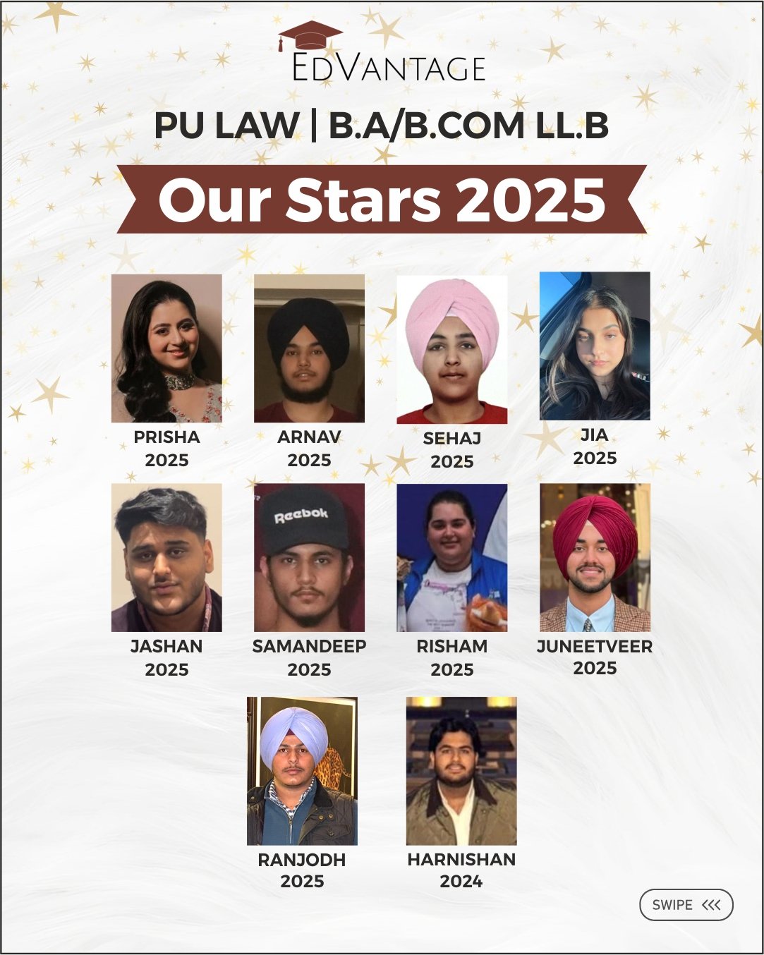 Edvantage Our Stars 2025 ranker 9